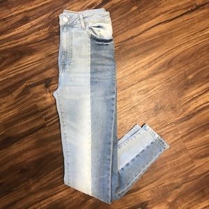 Forever 21- Two-toned Denim. Size 26
